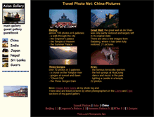 Tablet Screenshot of china.travelphoto.net